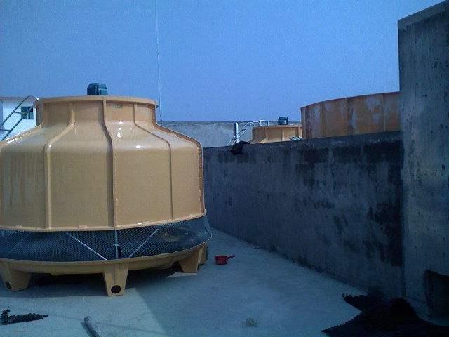 開式冷卻塔預（yù）膜清洗步驟