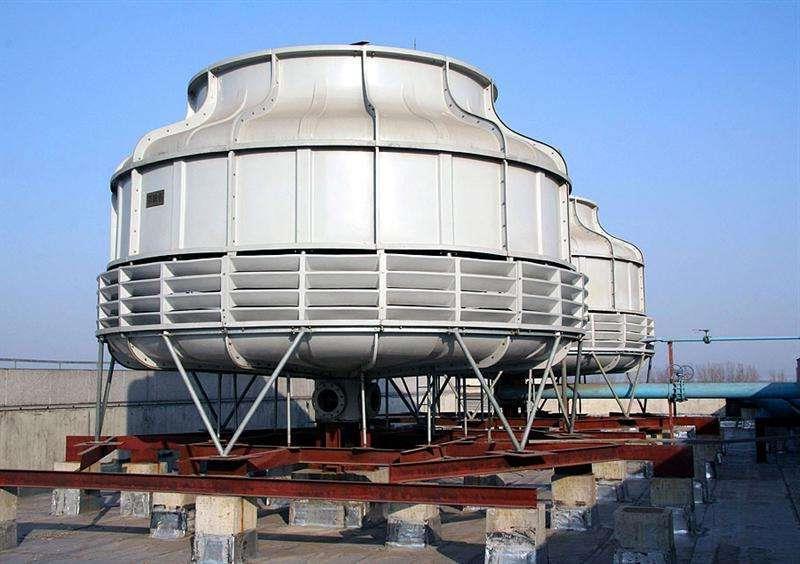 玻璃鋼冷卻塔的風扇節省電力