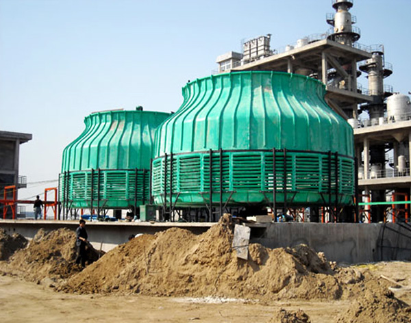 圓（yuán）形（xíng）冷卻塔降溫效果